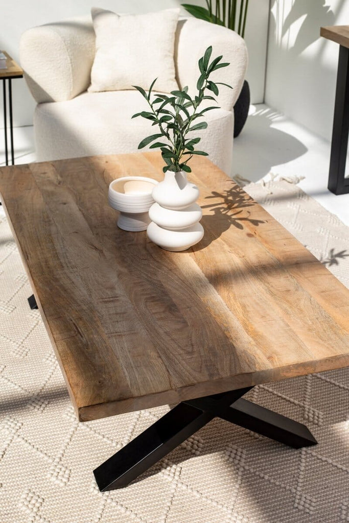 Mango Wood Coffee Table (3 Sizes) Coffee Tables ART 