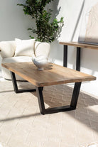 Mango Wood Coffee Table (3 Sizes) Coffee Tables 