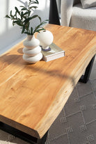 Light Acacia Wood Coffee Table (3 Sizes) Coffee Tables 