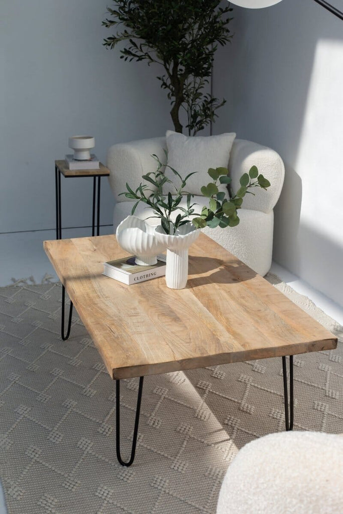 Mango Wood Coffee Table (3 Sizes) Coffee Tables ART 