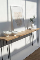 Mango Wood Console Table (Multiple Sizes & Leg Options Inside) 