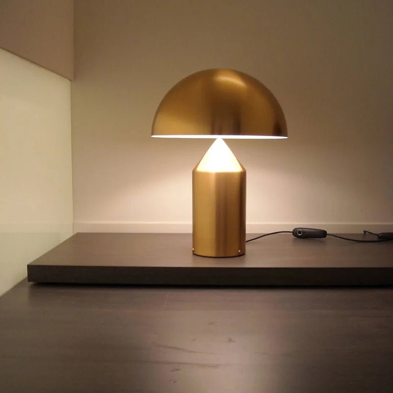 Gold Umbrella Table Lamp Home FAB02 