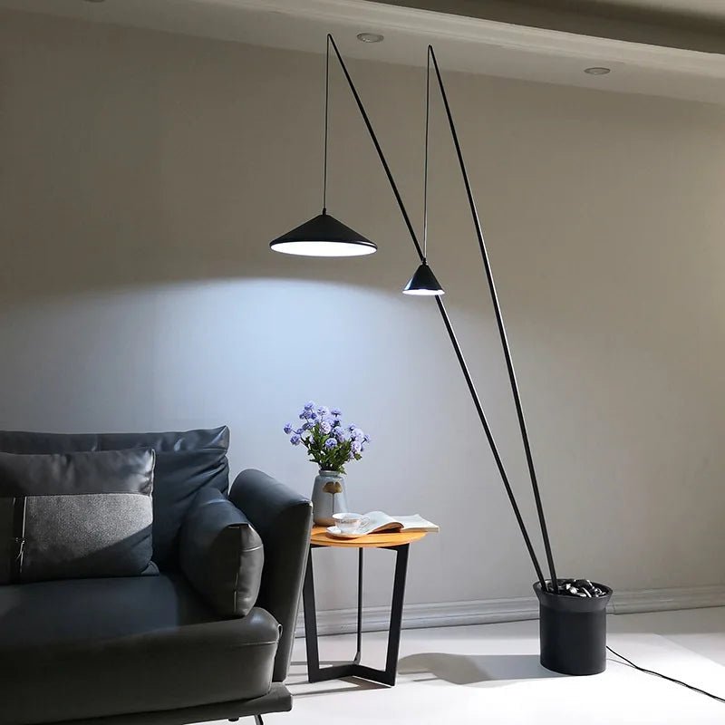 Hanging Black Floor Lamp FAB02 