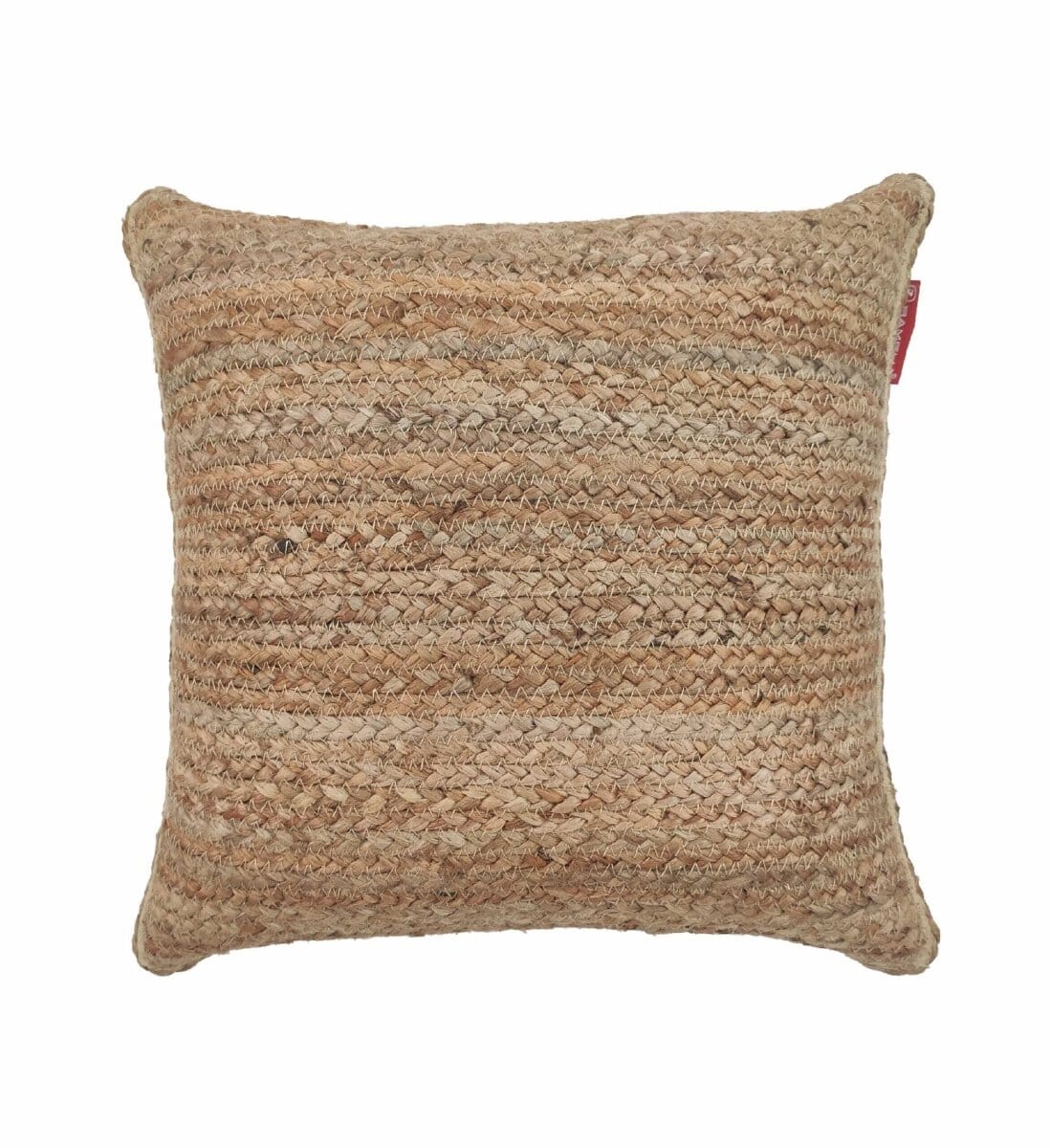 Minimalist Jute Cushion with Filler (45x45 CM)