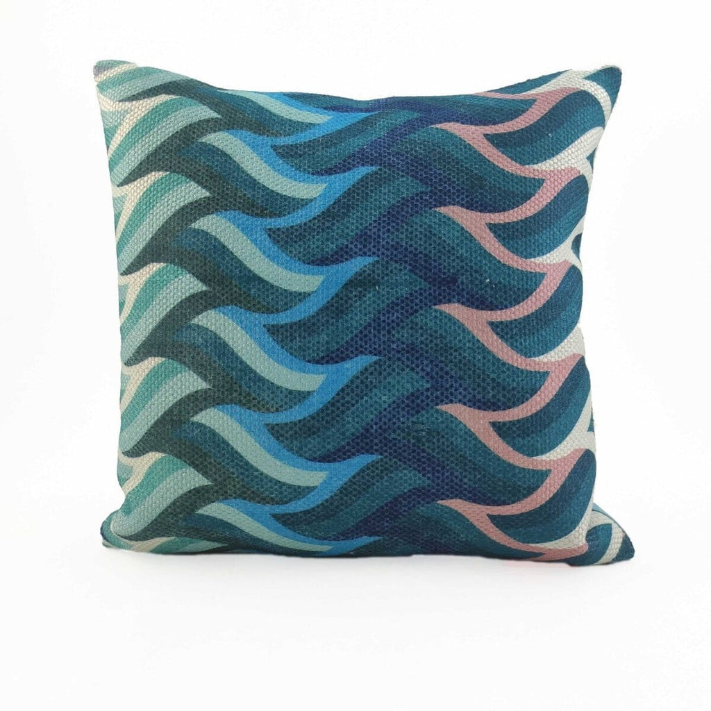 Multi-Colored Polyester Cushion Cover (45x45 CM)