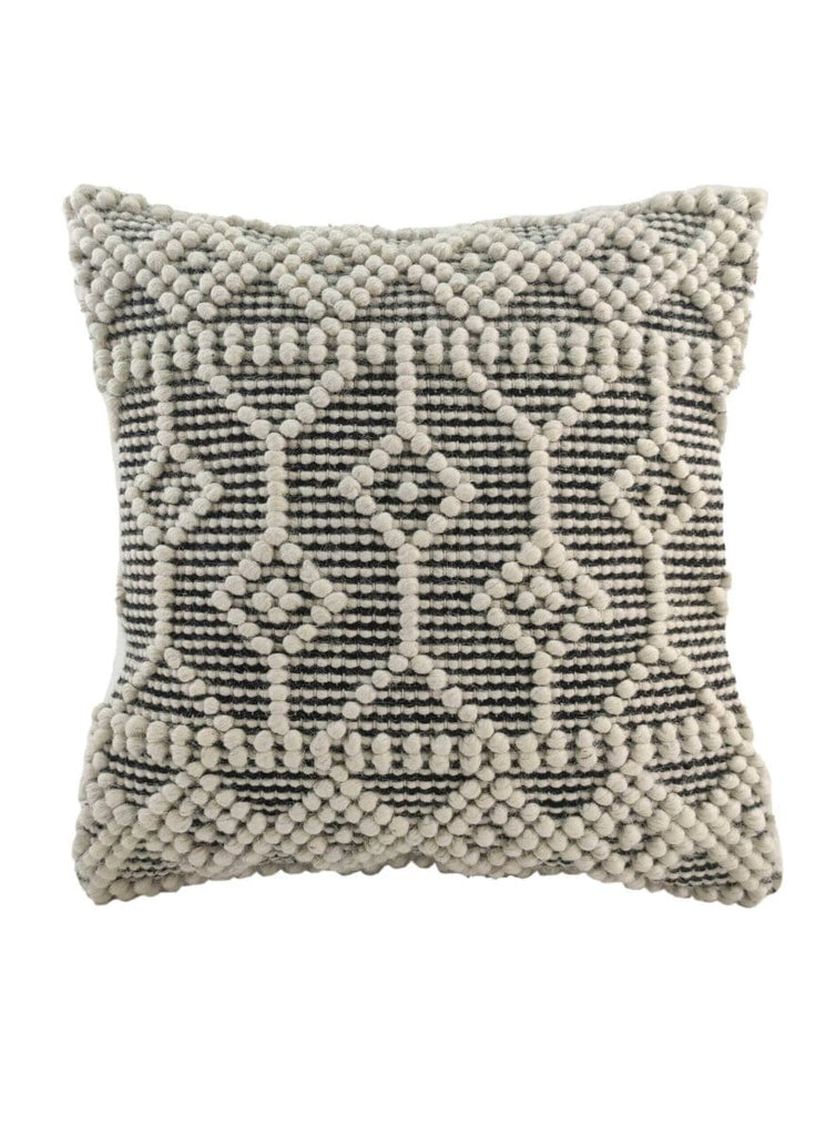 Wool And Cotton Cushion With Filler (45X45 CM) Cushion -- Cushion With Filler Homekode 