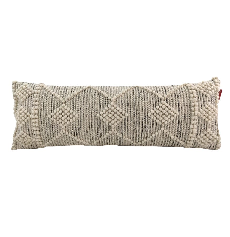 Wool And Cotton Cushion With Filler (30X90 CM)