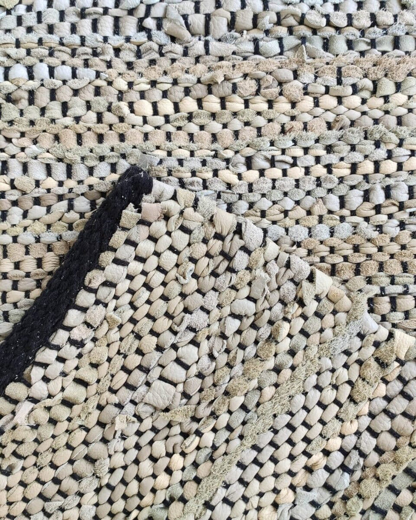 Multi Natural Colors Woven Rug (2 Sizes Available) WOVEN RUG Homekode 