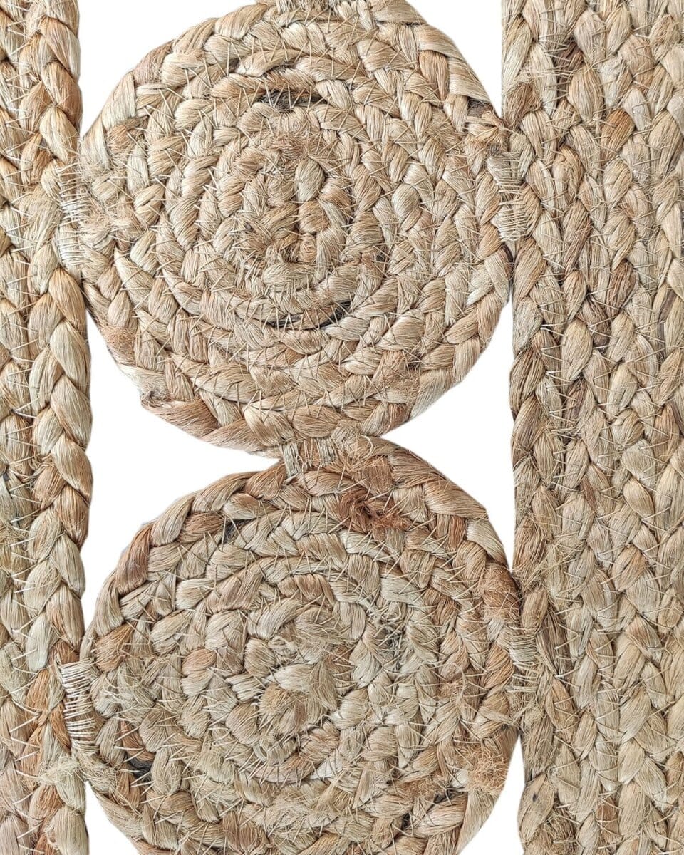 Natural Craft - Oval Crocheted Rug (2 Sizes)