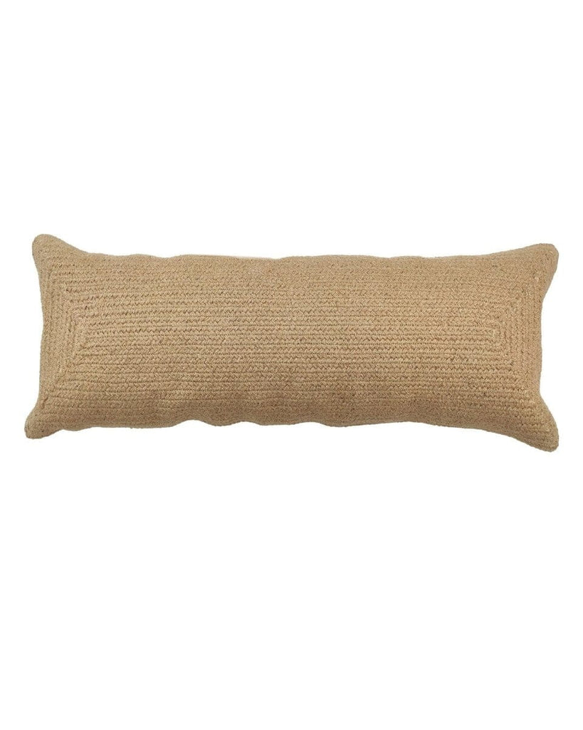 Jute Sutli Long Cushion With Filler (30X90 CM) Cushion -- Cushion With Filler Homekode 