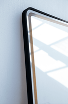 Kayla Black LED Rectangle Mirror with Rounded Corners (9 Sizes) Mirrors