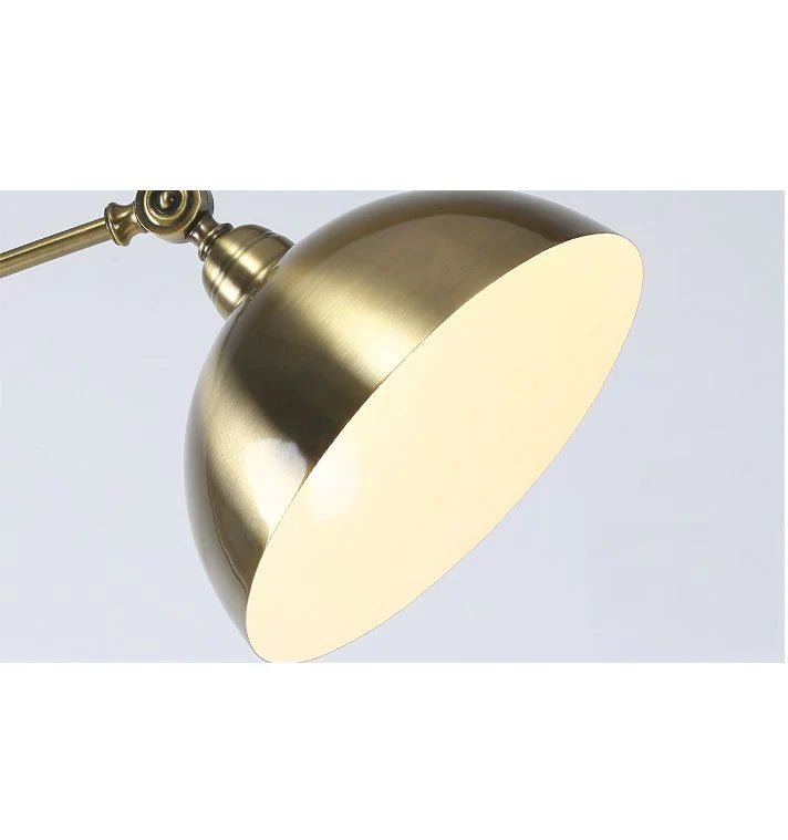 Gold Floor Lamp with Metal Shade Home Homekode 