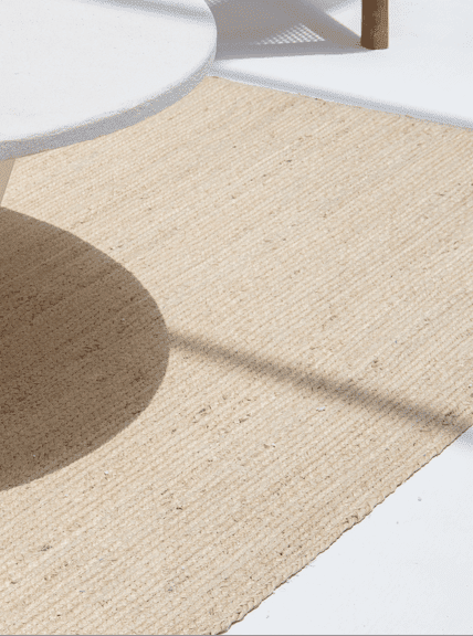 Luminous Essence - Bleach Braided Rug