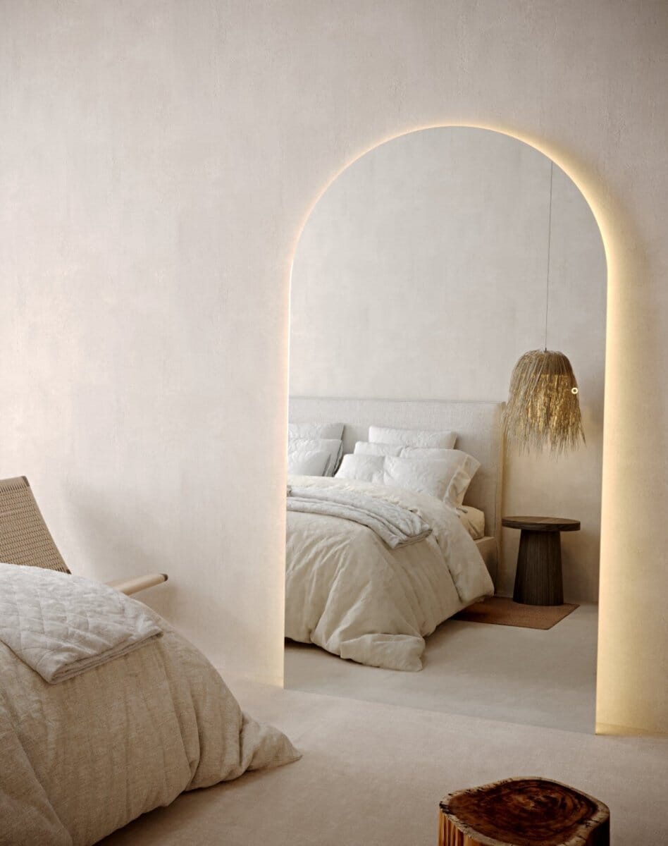 XL Sylvia Backlit Frless Arch Mirror (3 Sizes) Mirrors Homekode 210x120 CM 