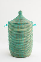 Handmade Turquoise Classic Basket (3 Sizes) BASKET Homekode 