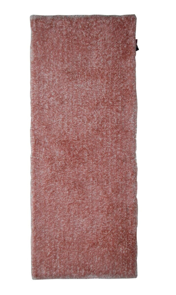 Hallway Pink Fluffy Shaggy Rug (80x200 CM)