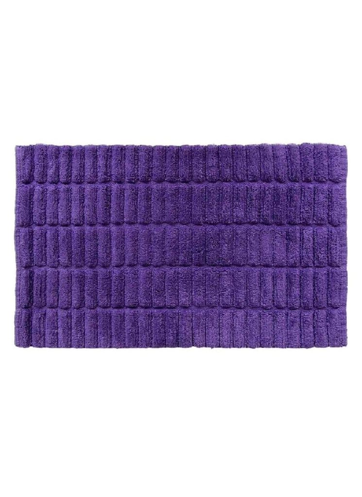 Purple Cotton Bath Mat (50x80 CM)