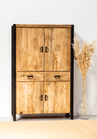 Imara Wooden Storage Cabinet Homekode 