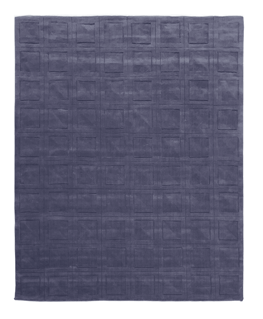Azure Tranquility - Blue Handmade Rug (300x400 CM)