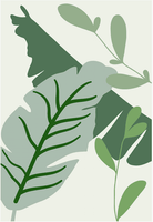 Tropical Leaves Wall Art