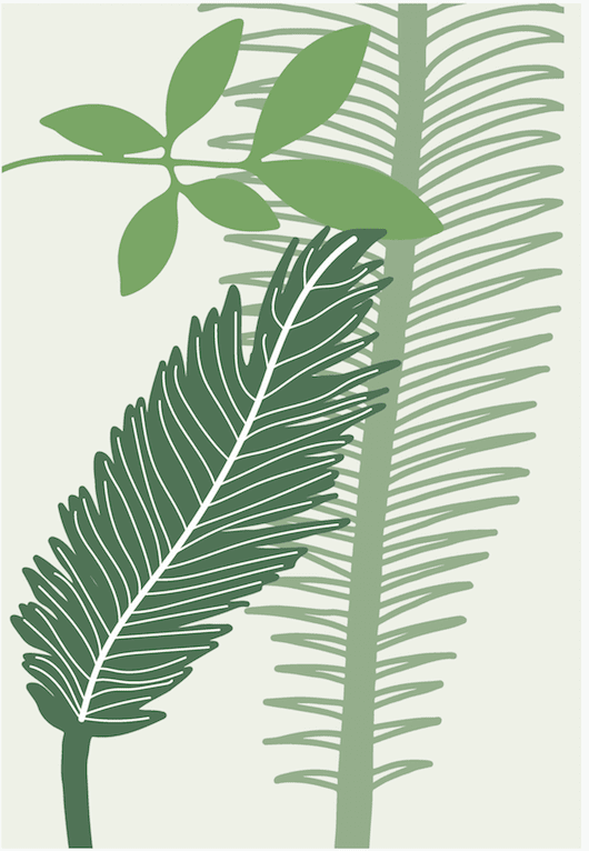 Abstract Green Plant Nature Homekode 