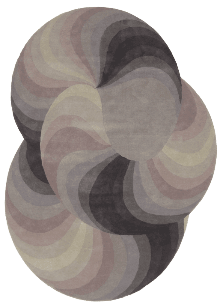 Spiral Sphere - Multicolor Handmade Rug (200x300 CM)