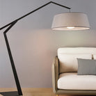 Black Abstract floor lamp Homekode 