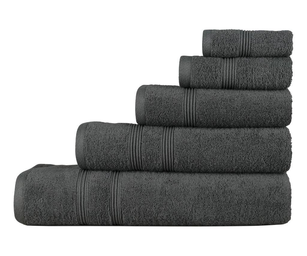 Grey High Quality Hotel Towels Homekode 