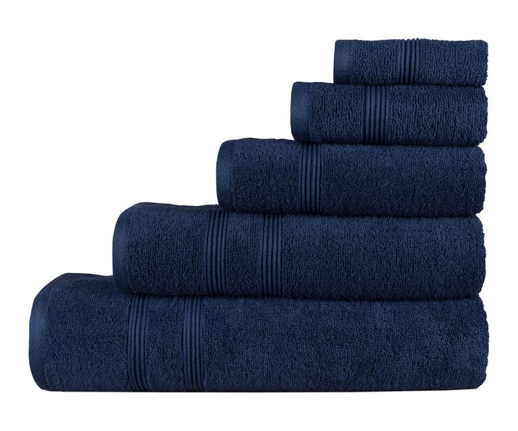 Navy Blue High Quality Hotel Towels Homekode 