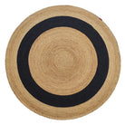 Eclipse Harmony - Braided Jute Round Rug (200 CM)