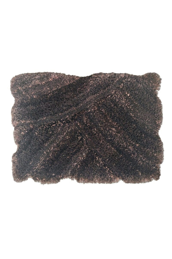 Chocolate Waves Fluffy Doormat (50x80 CM) RAM 