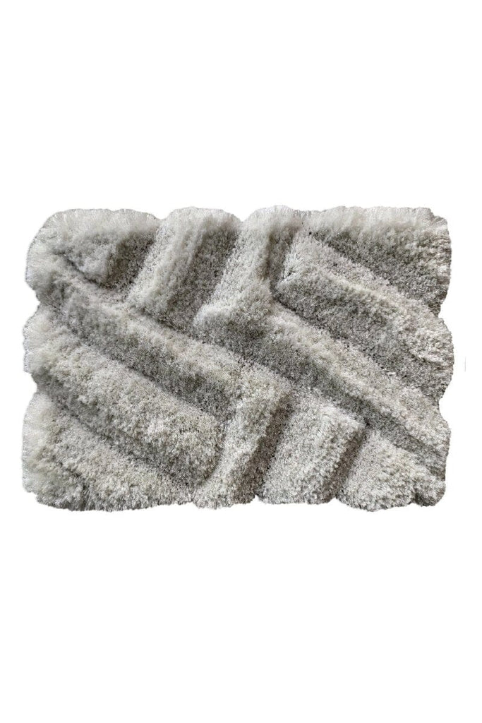 Greige Fluffy Doormat (50x80 CM) RAM 