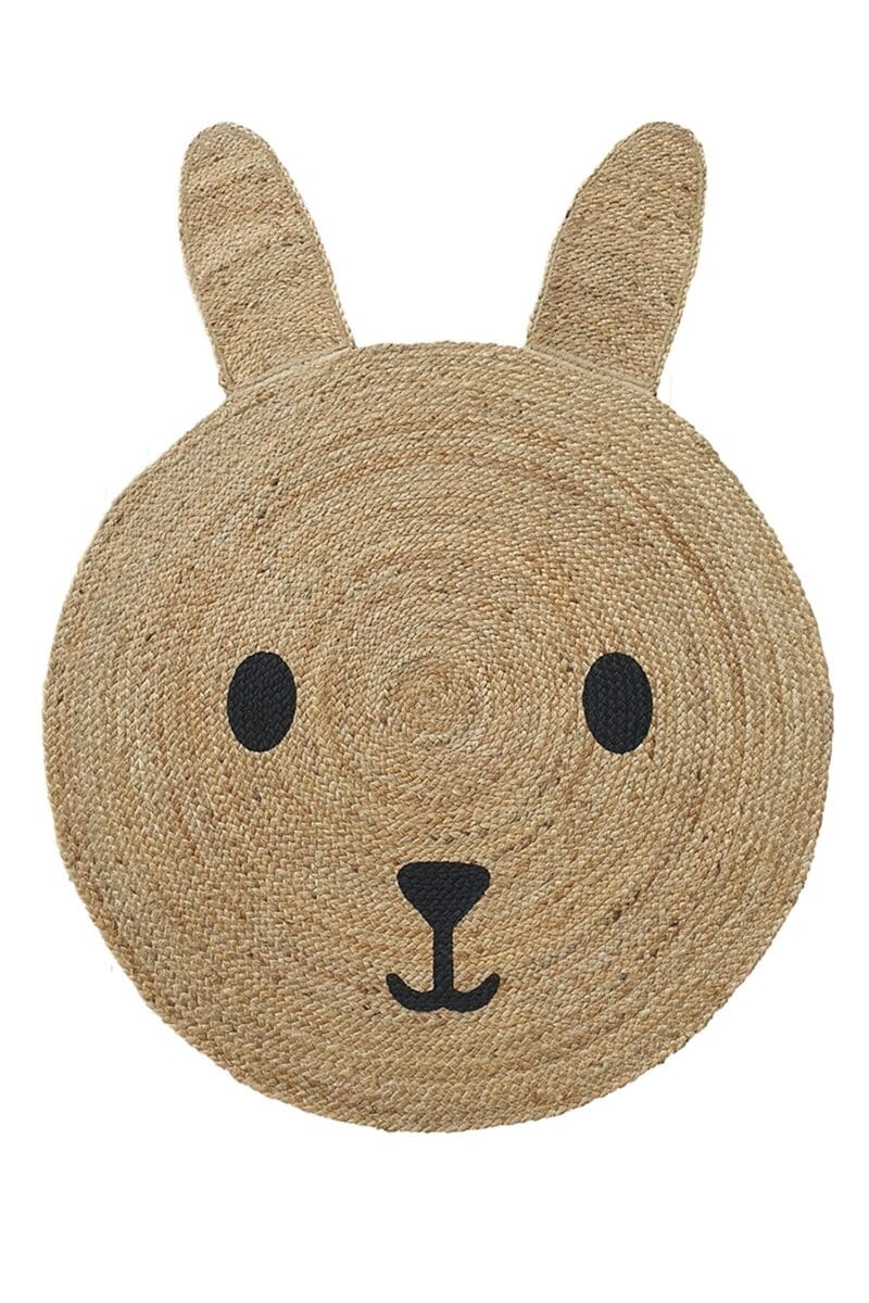 Bunny Haven - Jute Braided Rug (100 CM)