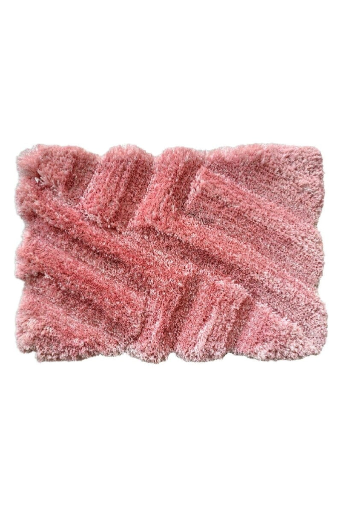 Pink Plush Fluffy Doormat (50x80 CM) RAM 