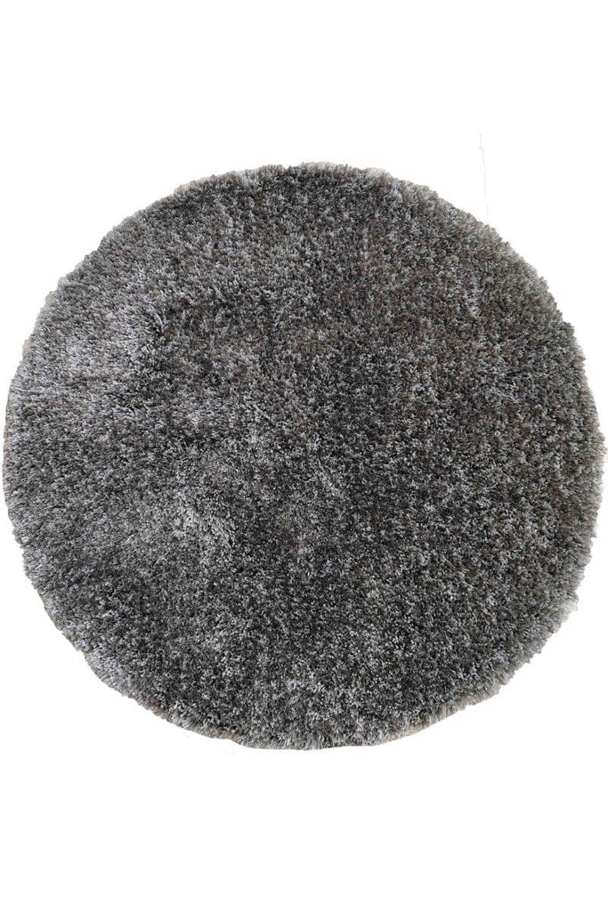 Round Grey Clouds - Fluffy Shaggy Rug (3 Sizes) Table Tuft Shaggy RAM 