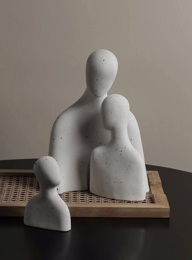 Family Trio Sculpture (Set of 3) Homekode 