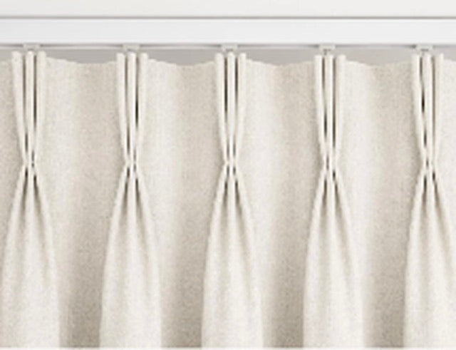 Triple Pinch Pleat heading